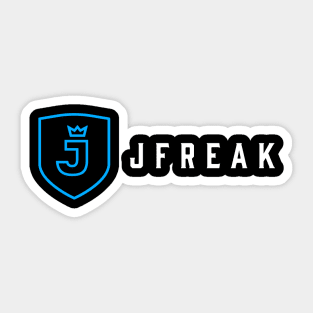 new jfreak merch Sticker